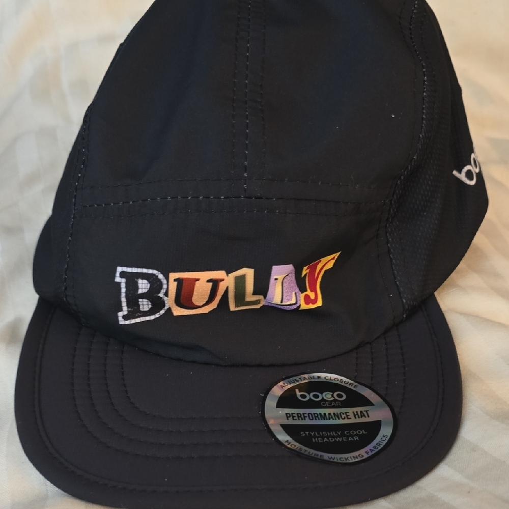 3 BOCO Black Hat with Multicolor Bully Design